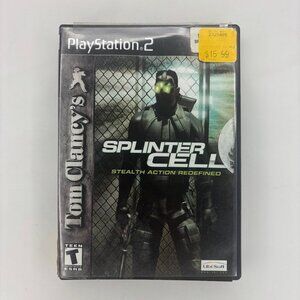 Lot of 2 Tom Clancy PS2 Playstation 2 Video Games